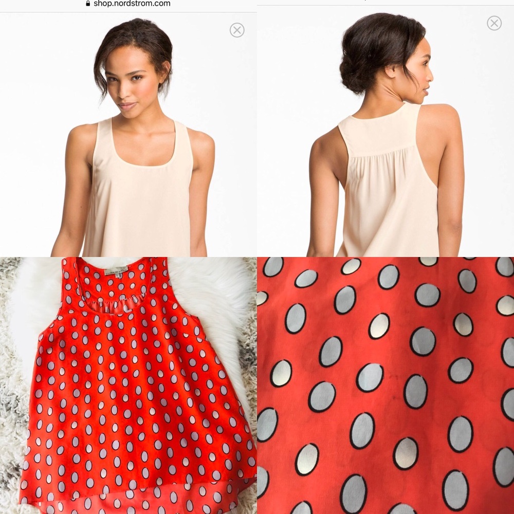 Current Affair Flowy Racerback Tank
